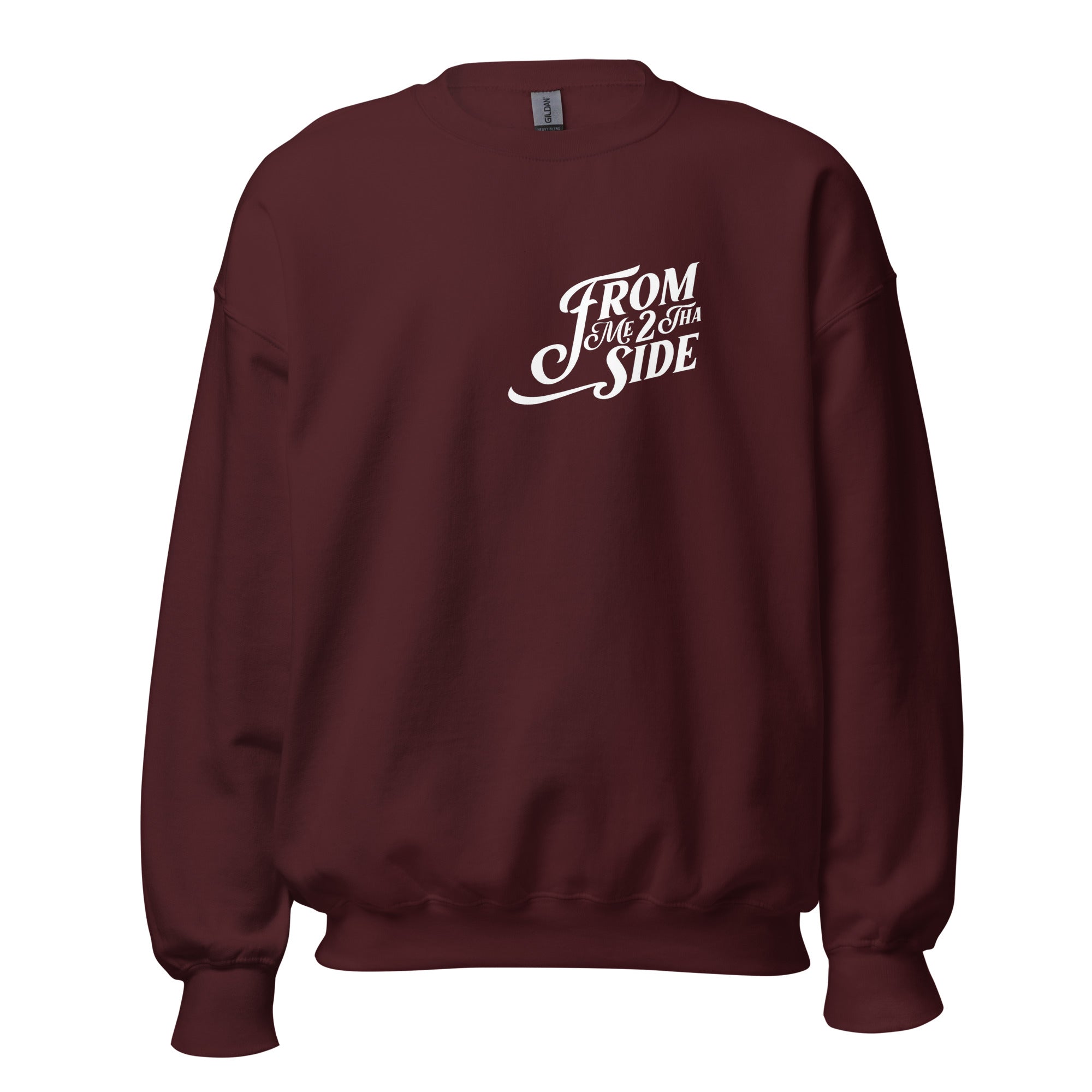 "From Me 2 Tha Side" Crew Neck Unisex Sweatshirt