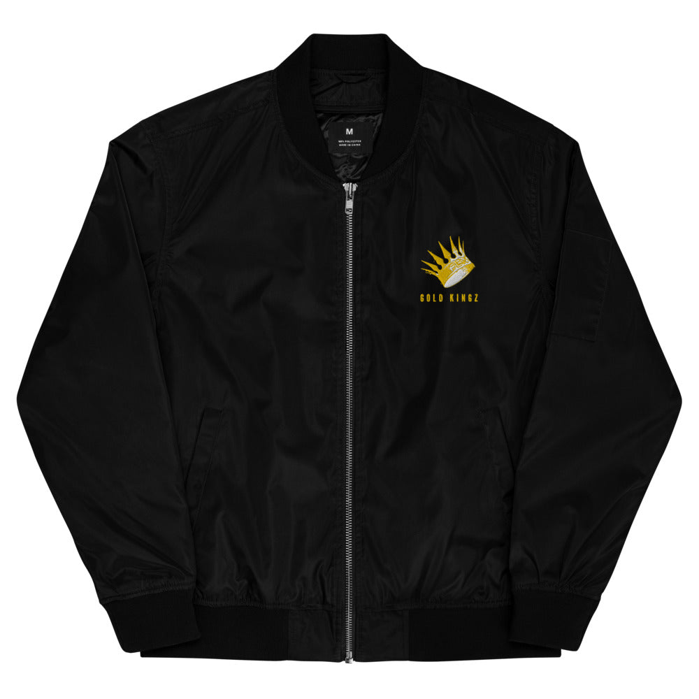 "FBG" Gold Kingz Premium Recycled Bomber Jacket