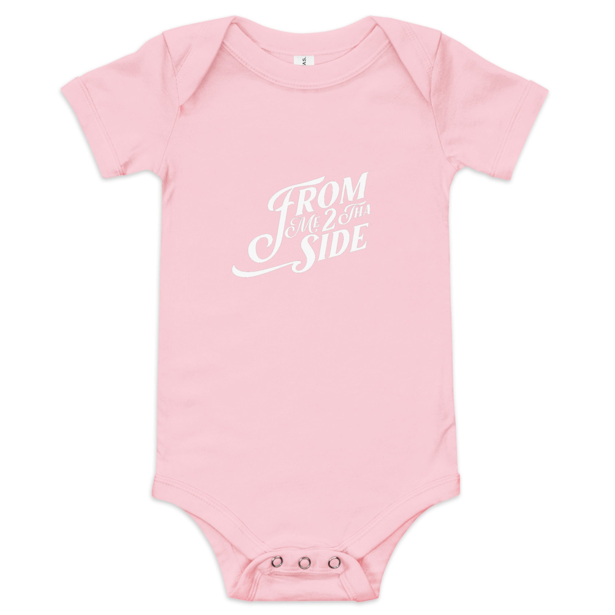 From Me 2 Tha Side Baby short sleeve one piece