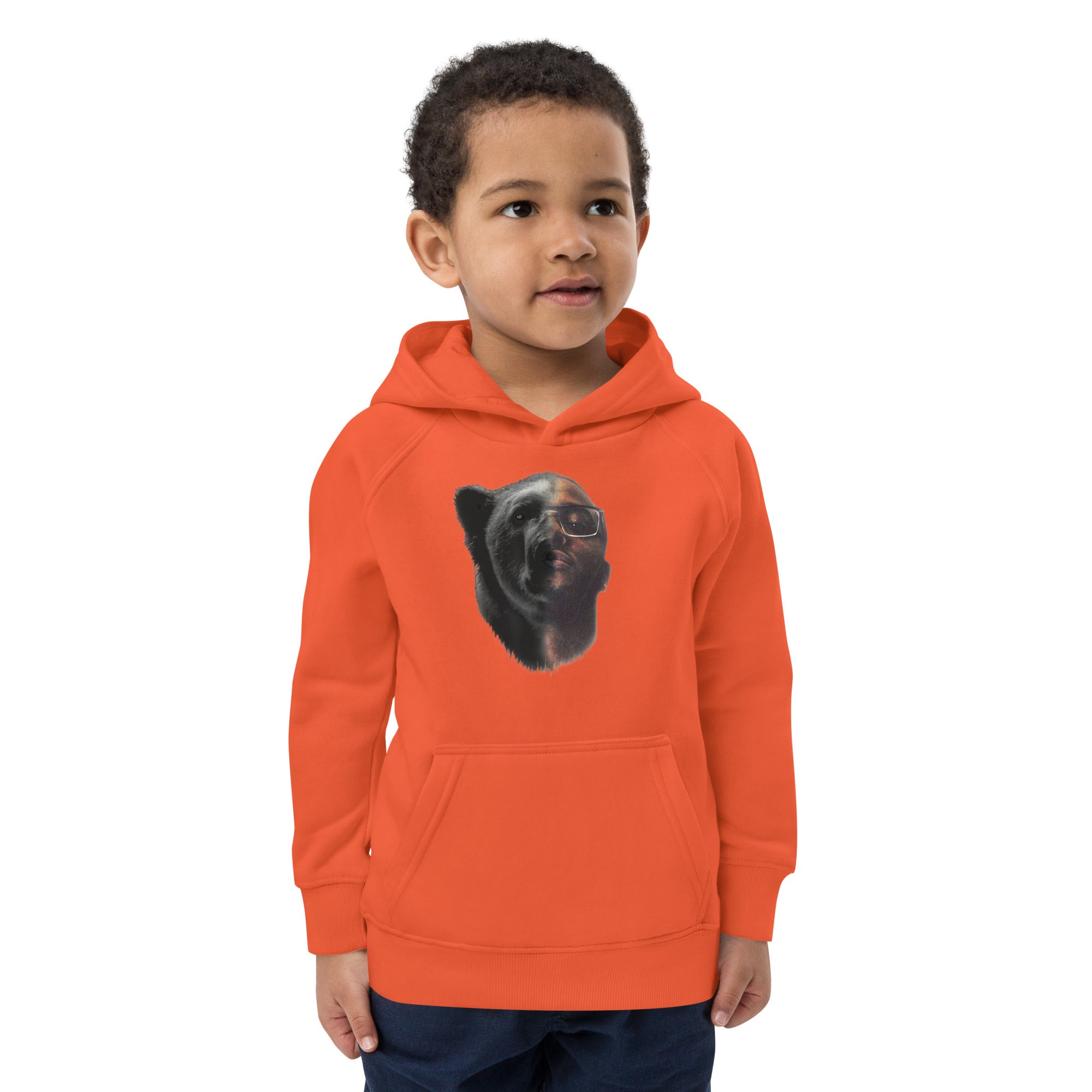 Blacc Polar Bear Kids eco hoodie