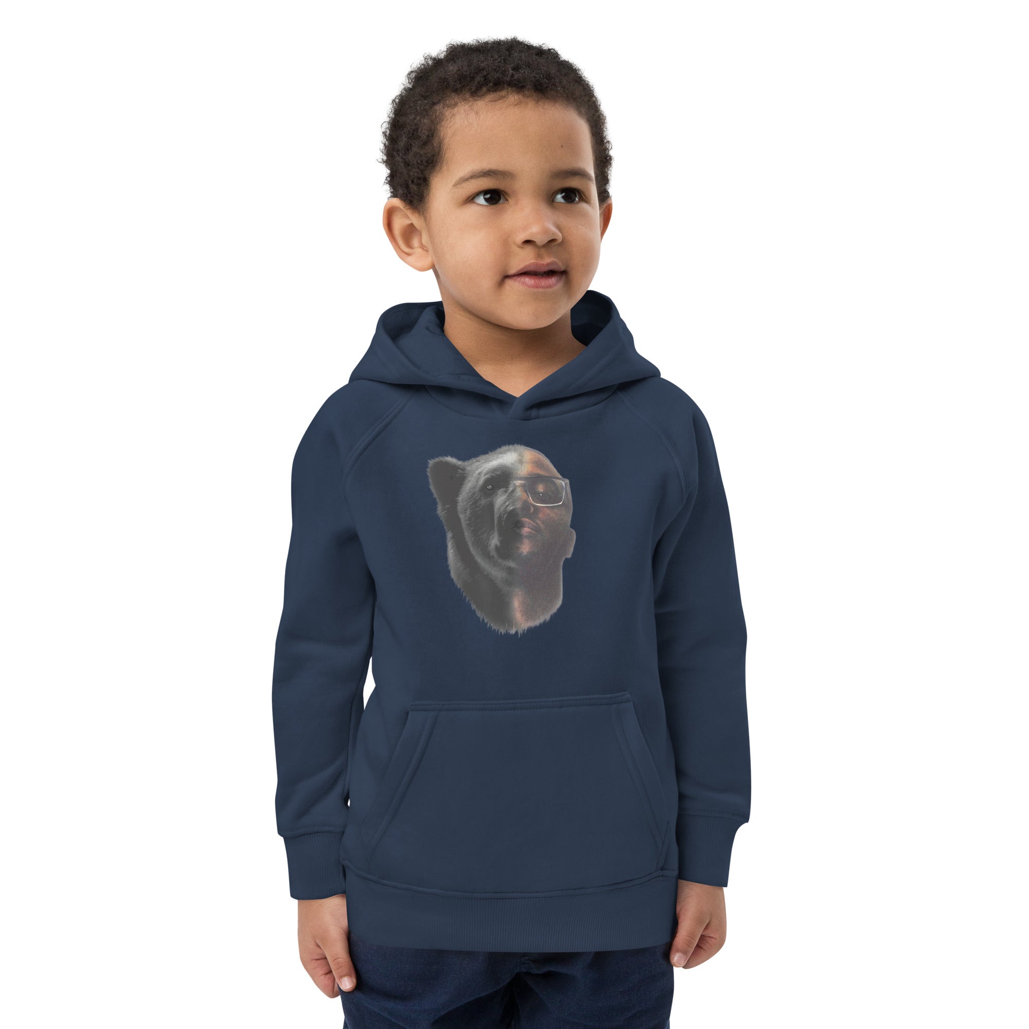 Blacc Polar Bear Kids eco hoodie