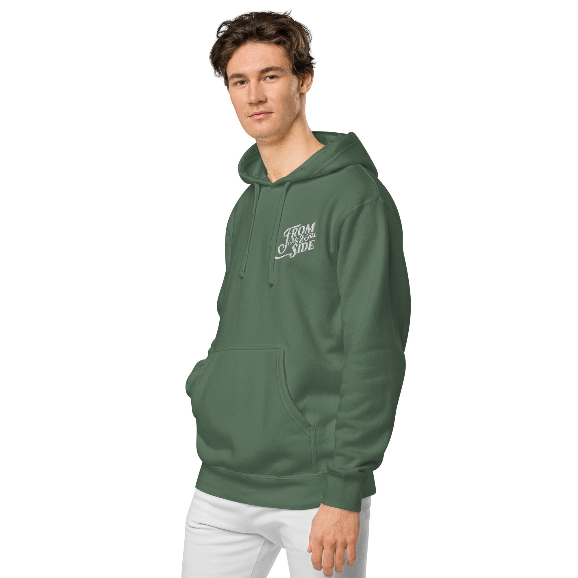 From Me 2 Tha Side Unisex pigment-dyed hoodie