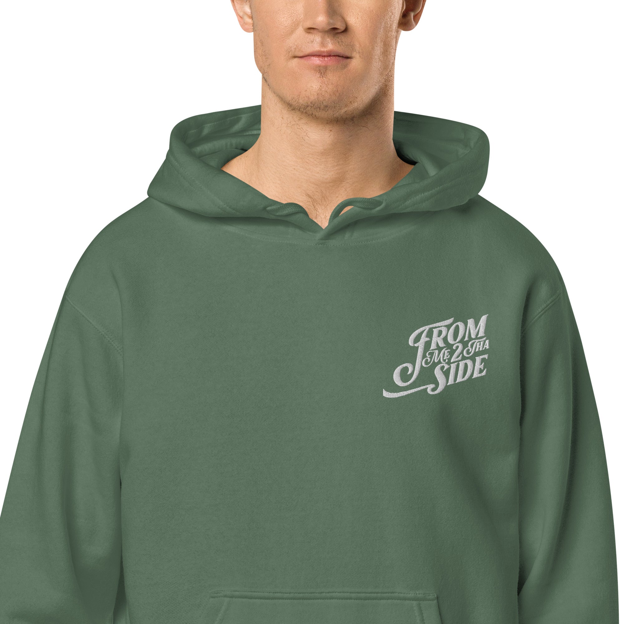 From Me 2 Tha Side Unisex pigment-dyed hoodie