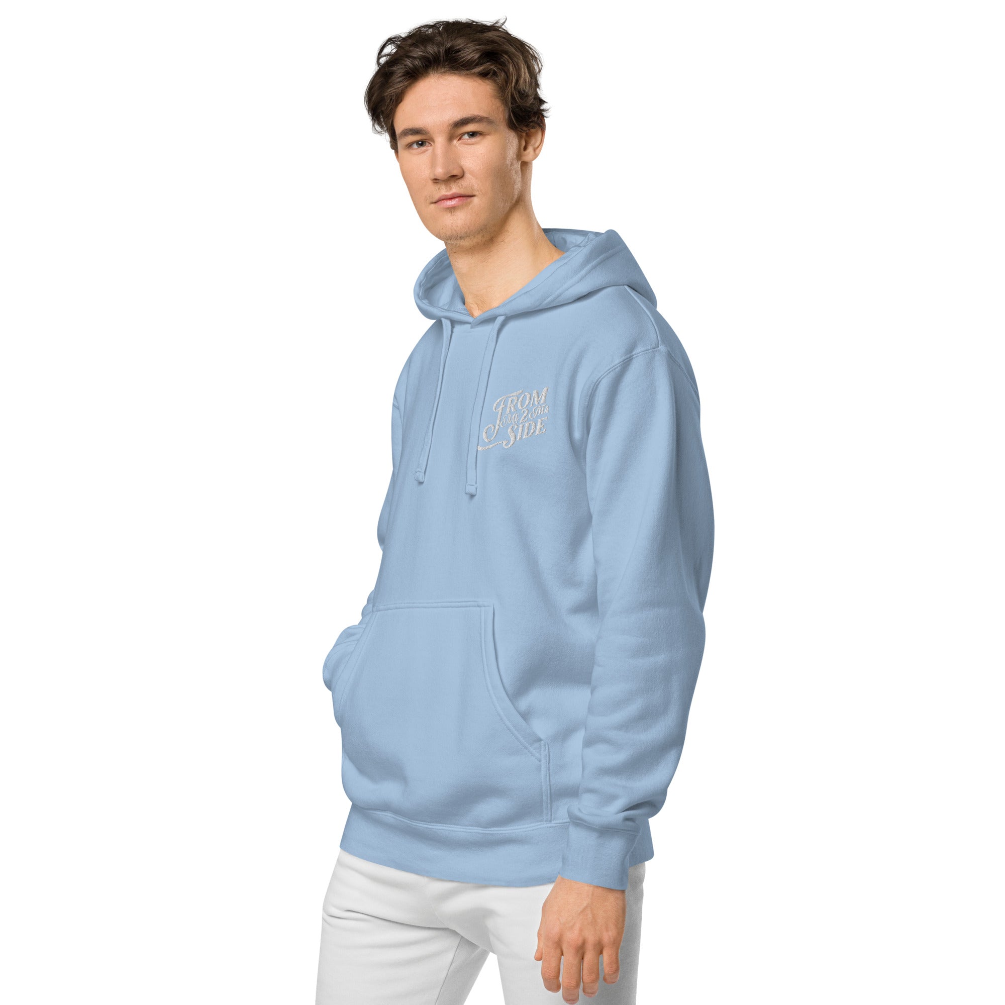 From Me 2 Tha Side Unisex pigment-dyed hoodie