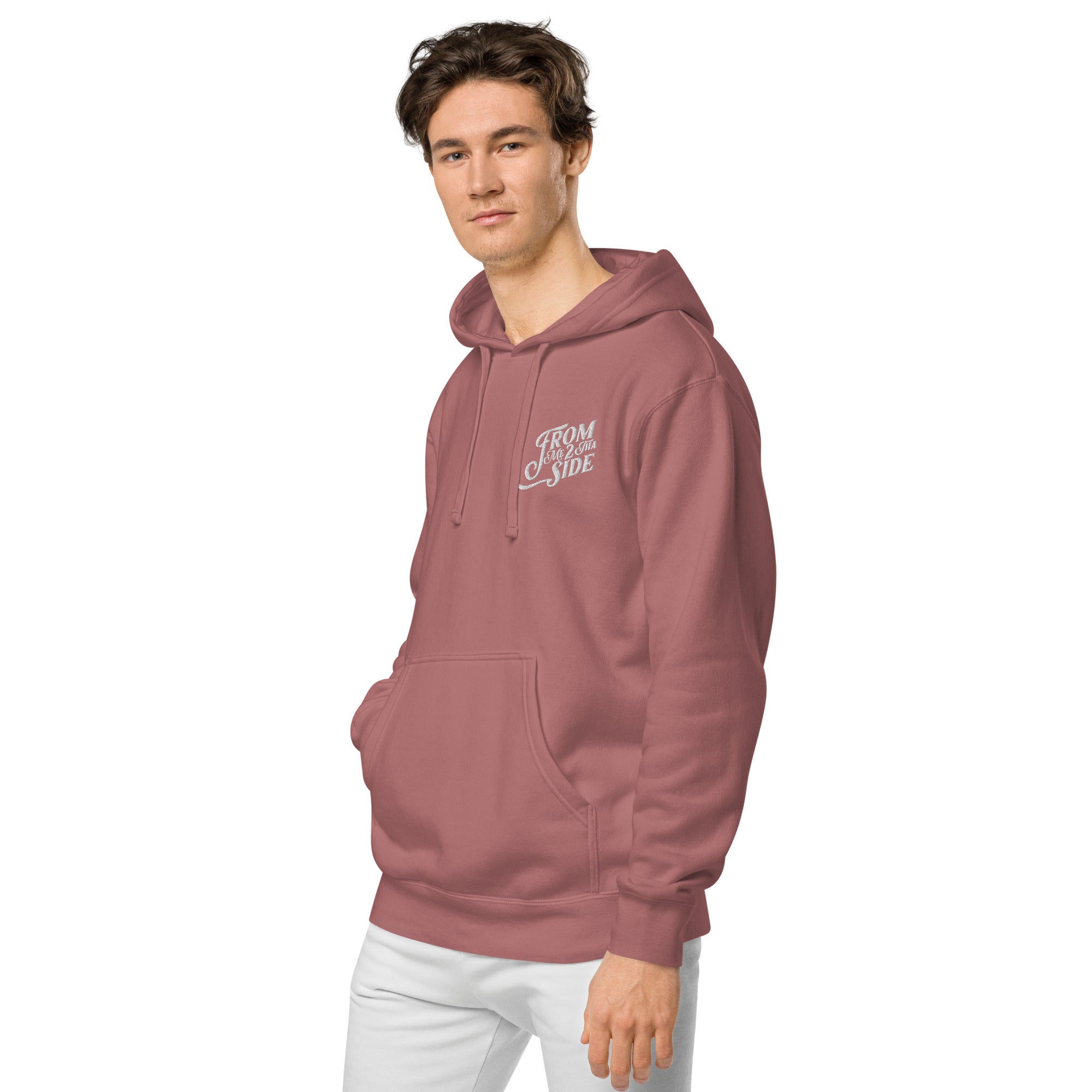 From Me 2 Tha Side Unisex pigment-dyed hoodie