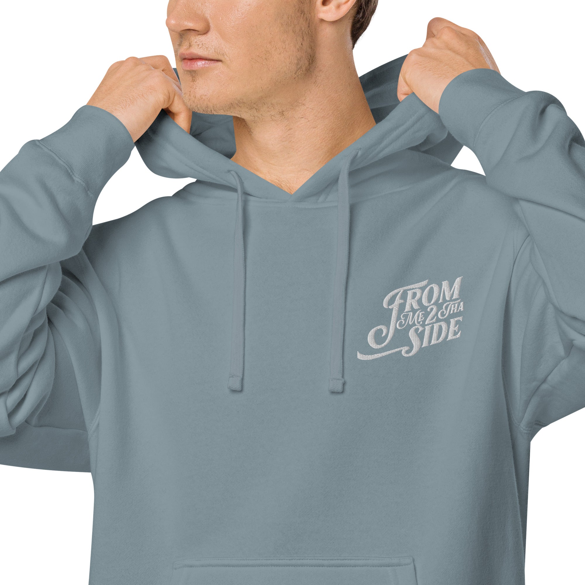 From Me 2 Tha Side Unisex pigment-dyed hoodie