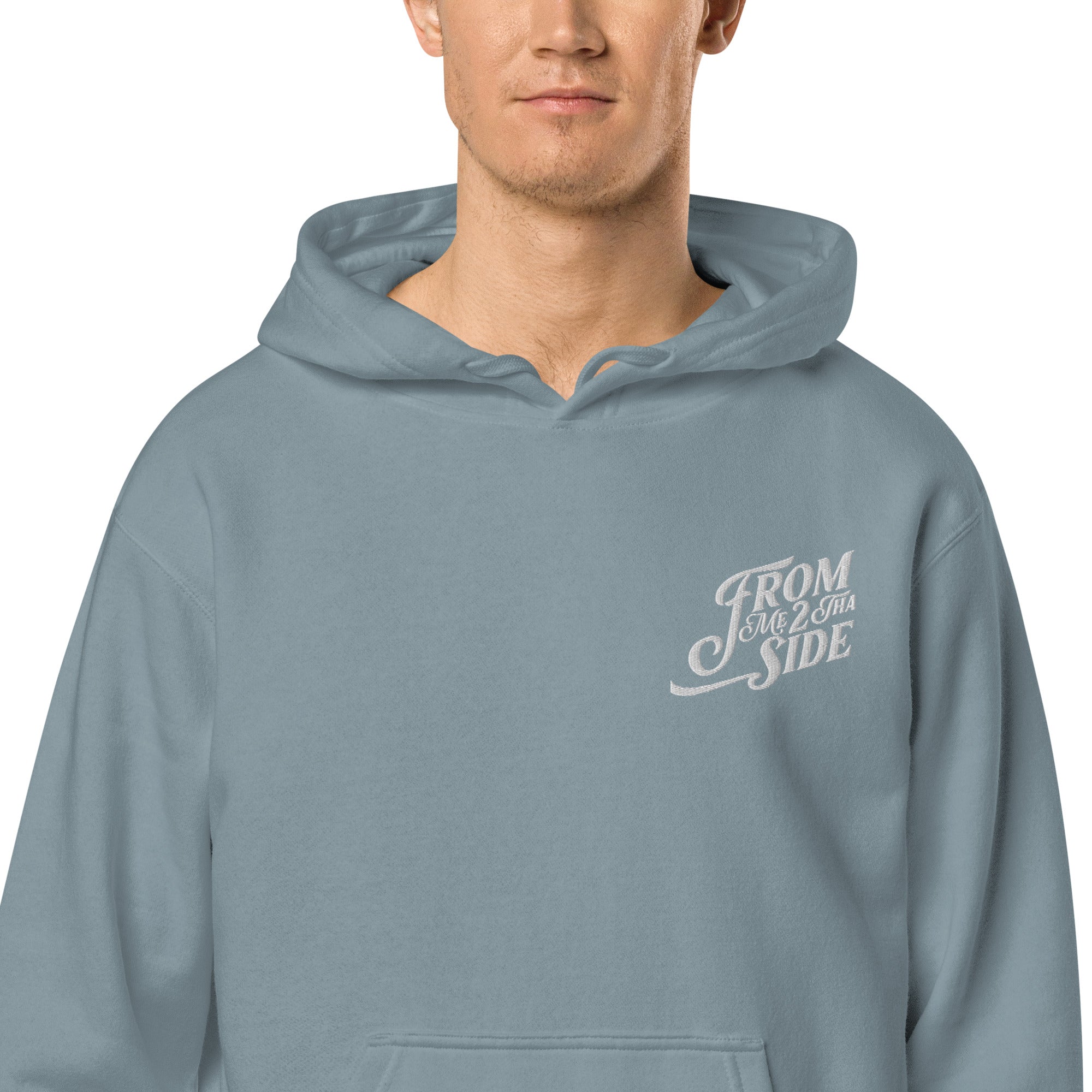 From Me 2 Tha Side Unisex pigment-dyed hoodie