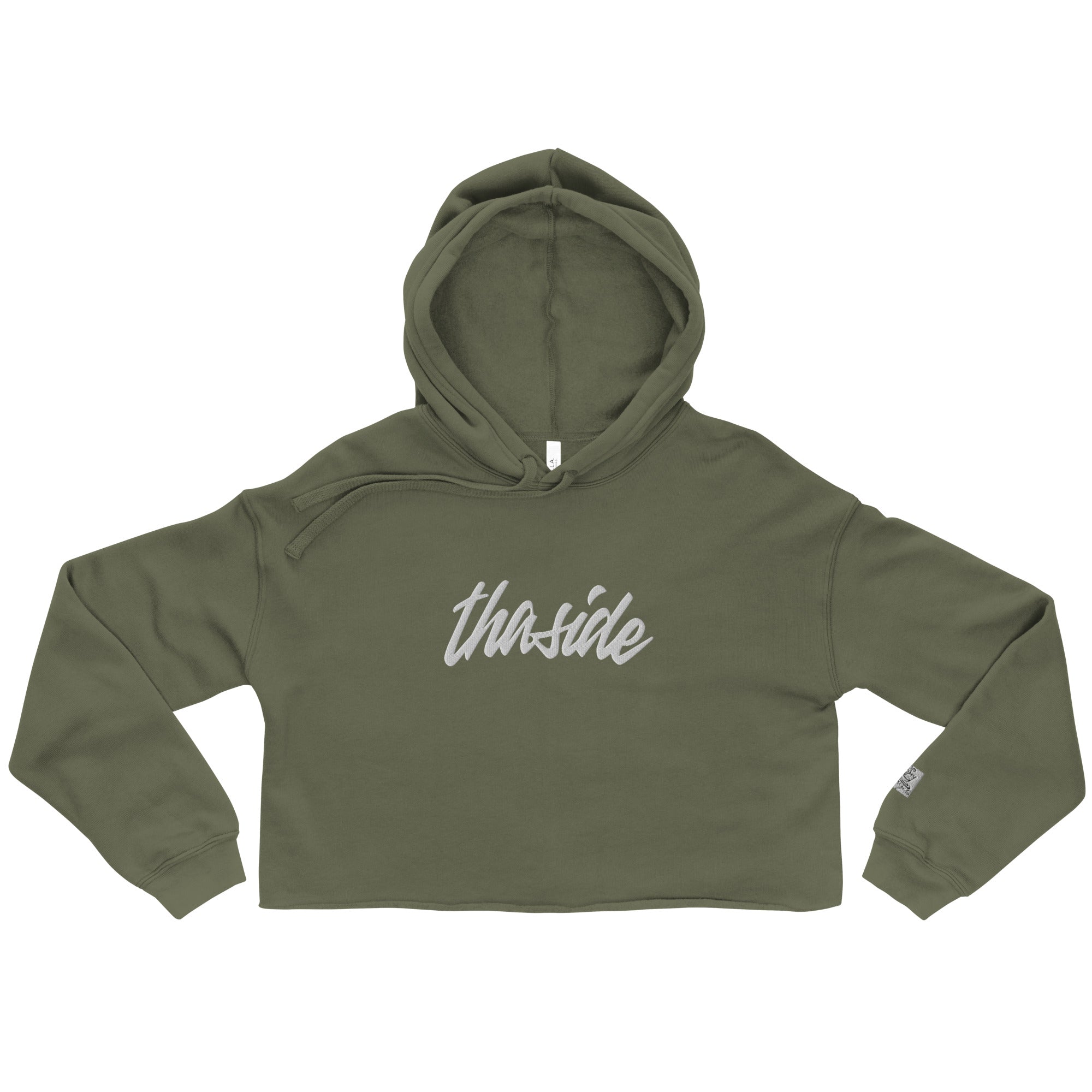 Tha Side Crop Hoodie