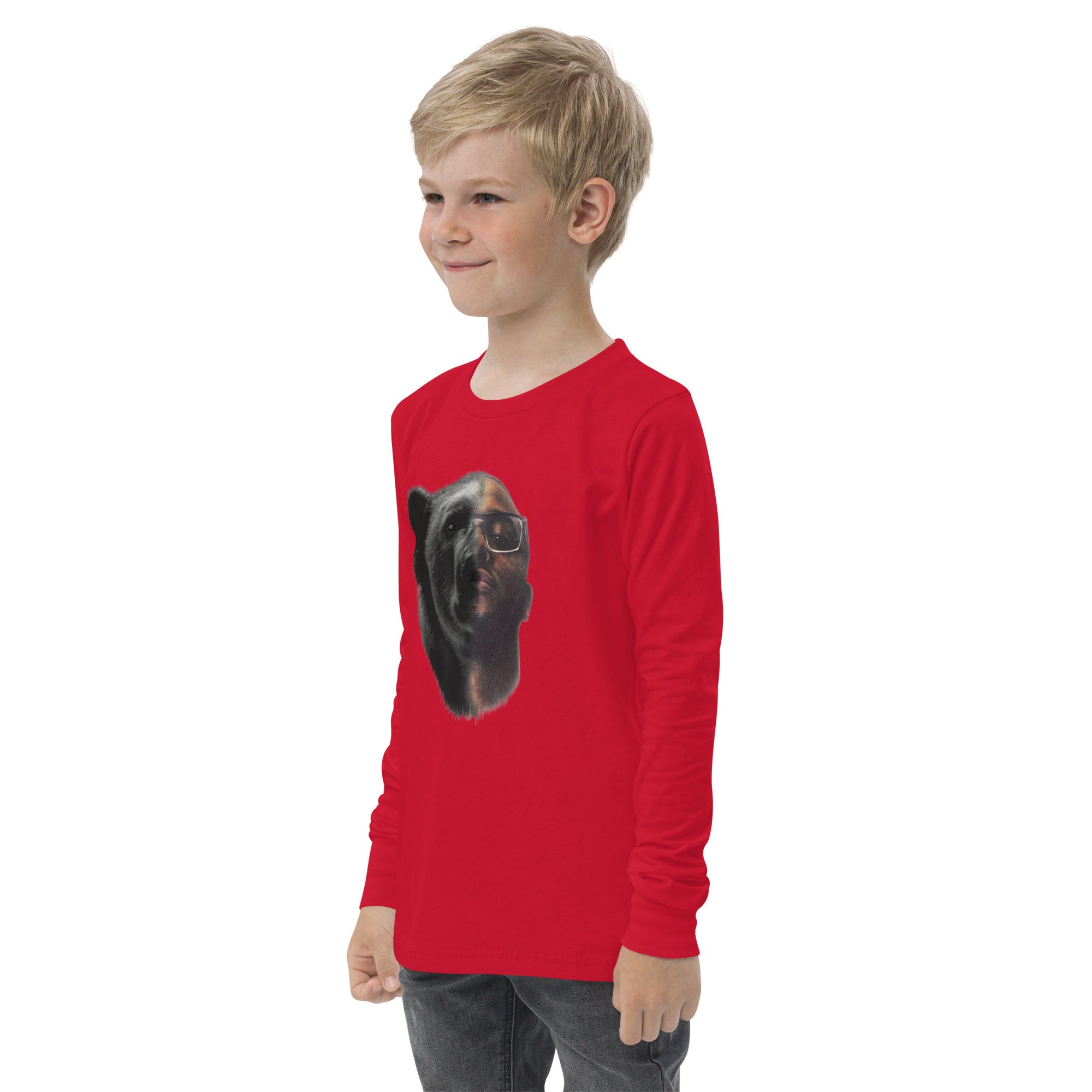 Blacc Polar Bear Youth long sleeve tee