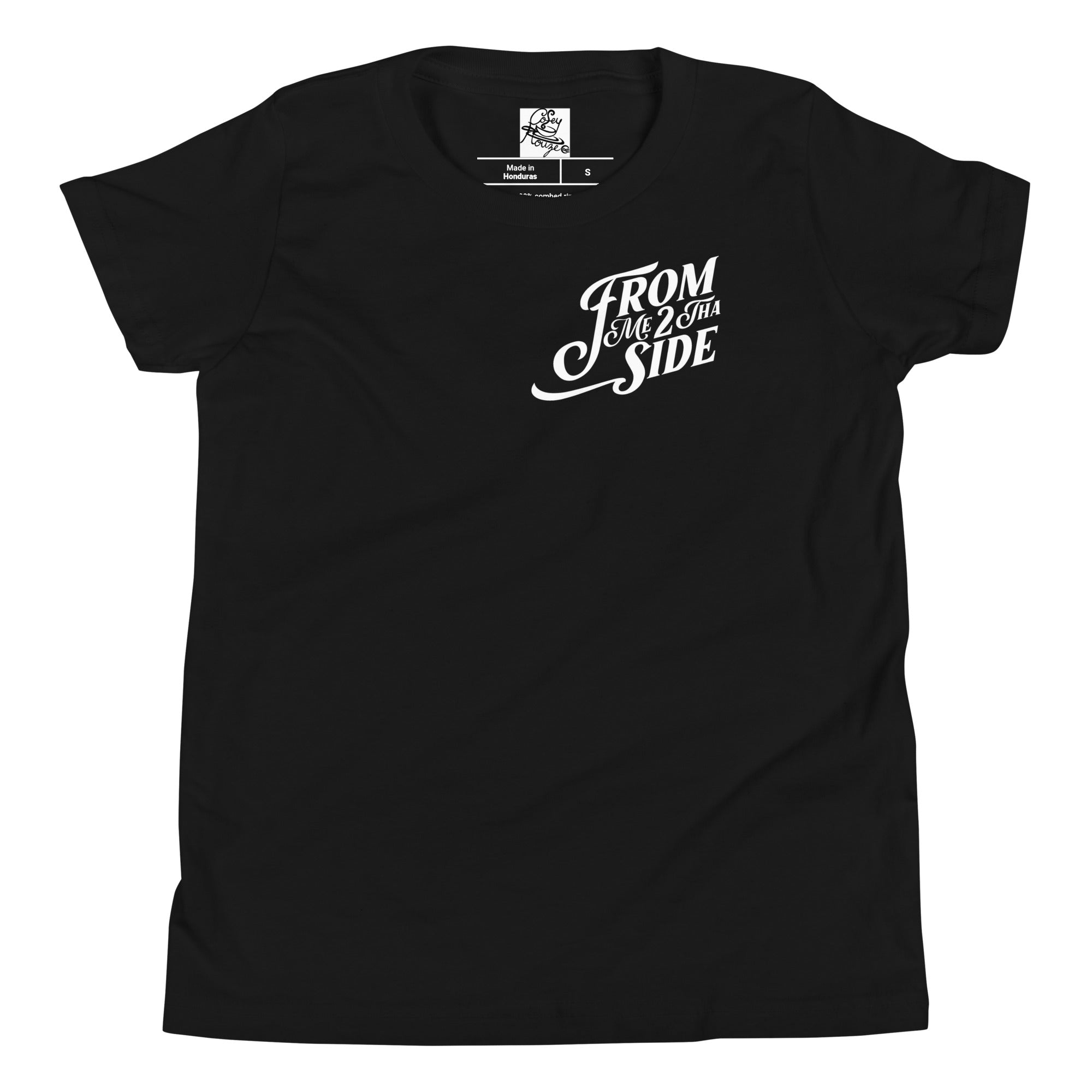 From Me 2 Tha Side Youth Short Sleeve T-Shirt
