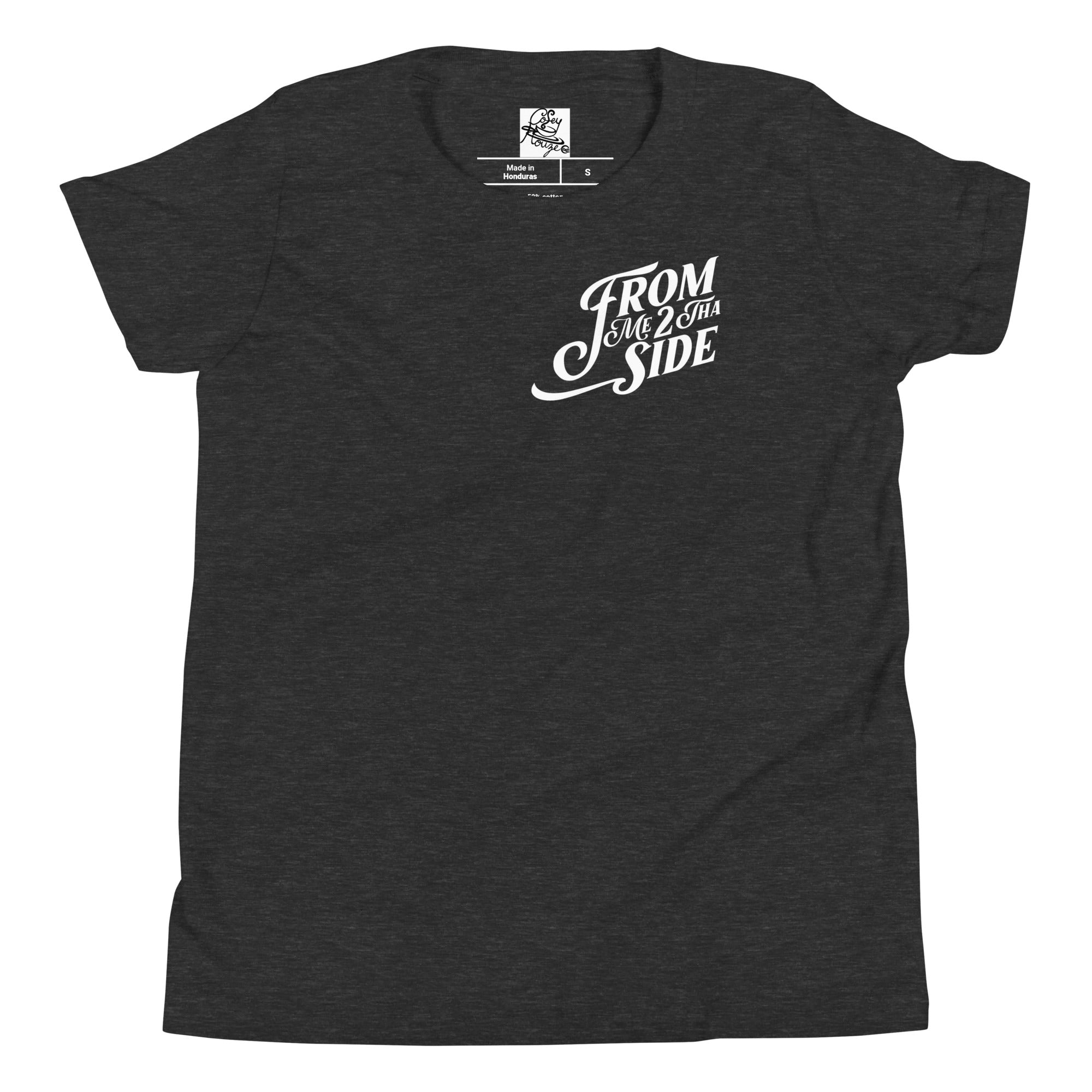 From Me 2 Tha Side Youth Short Sleeve T-Shirt