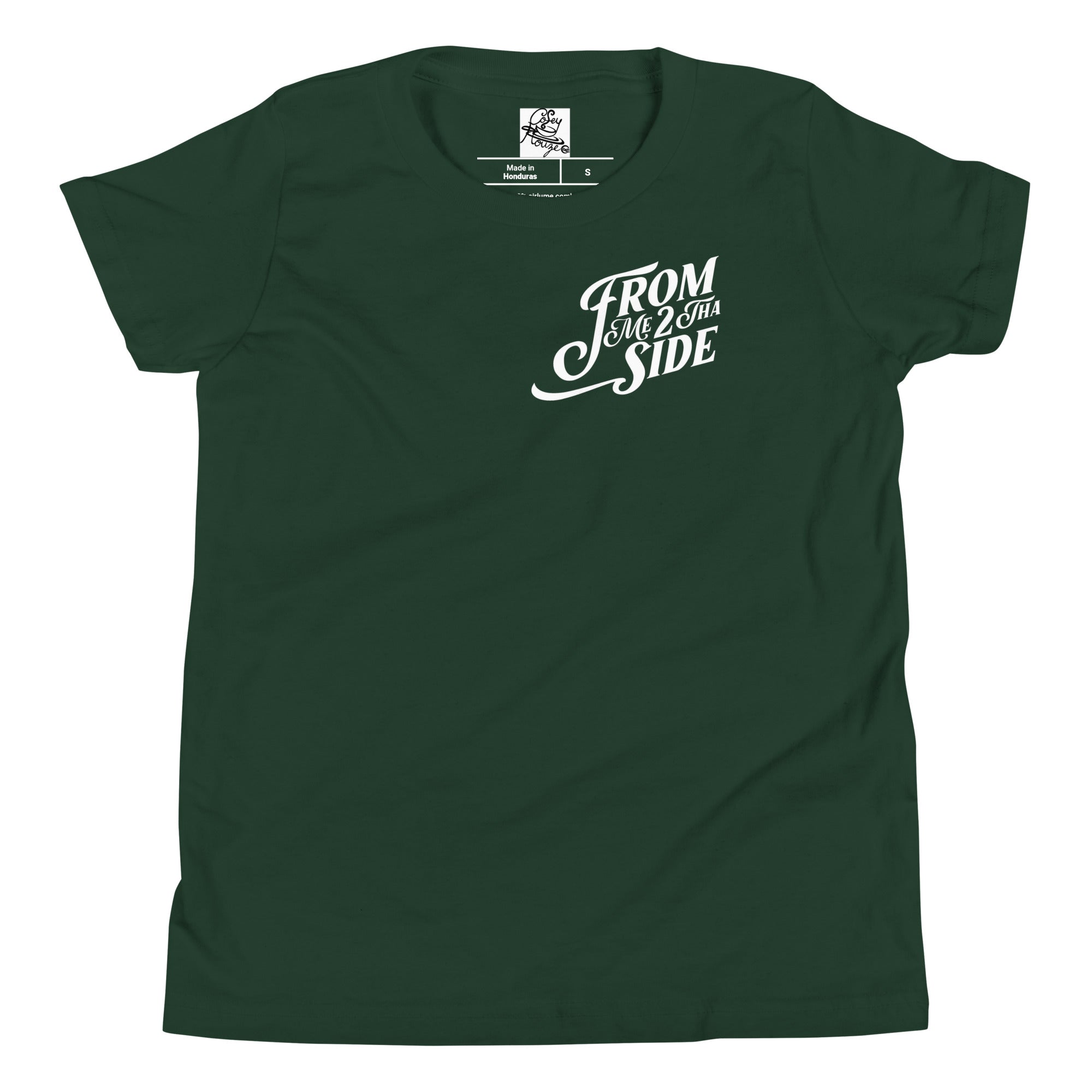 From Me 2 Tha Side Youth Short Sleeve T-Shirt