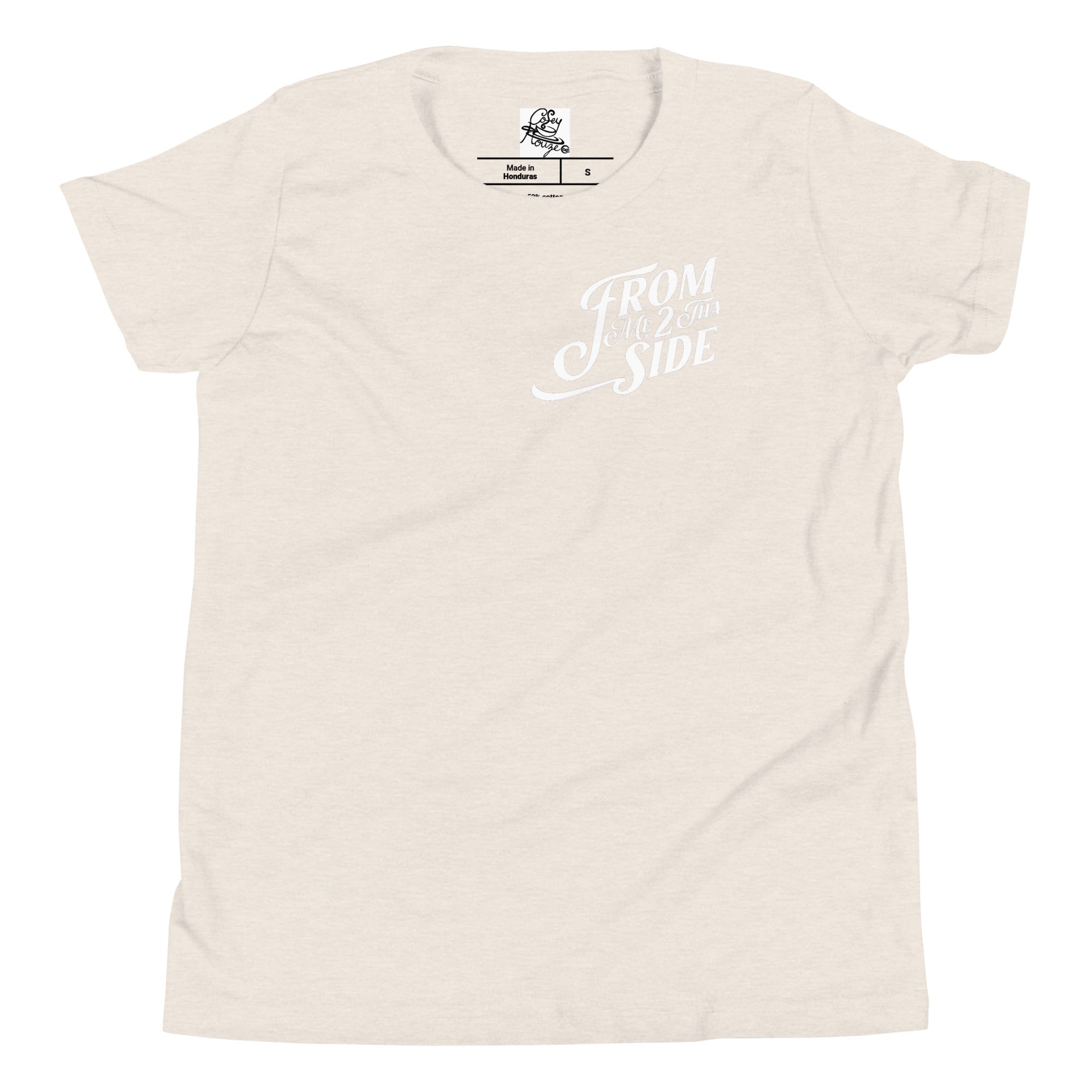 From Me 2 Tha Side Youth Short Sleeve T-Shirt