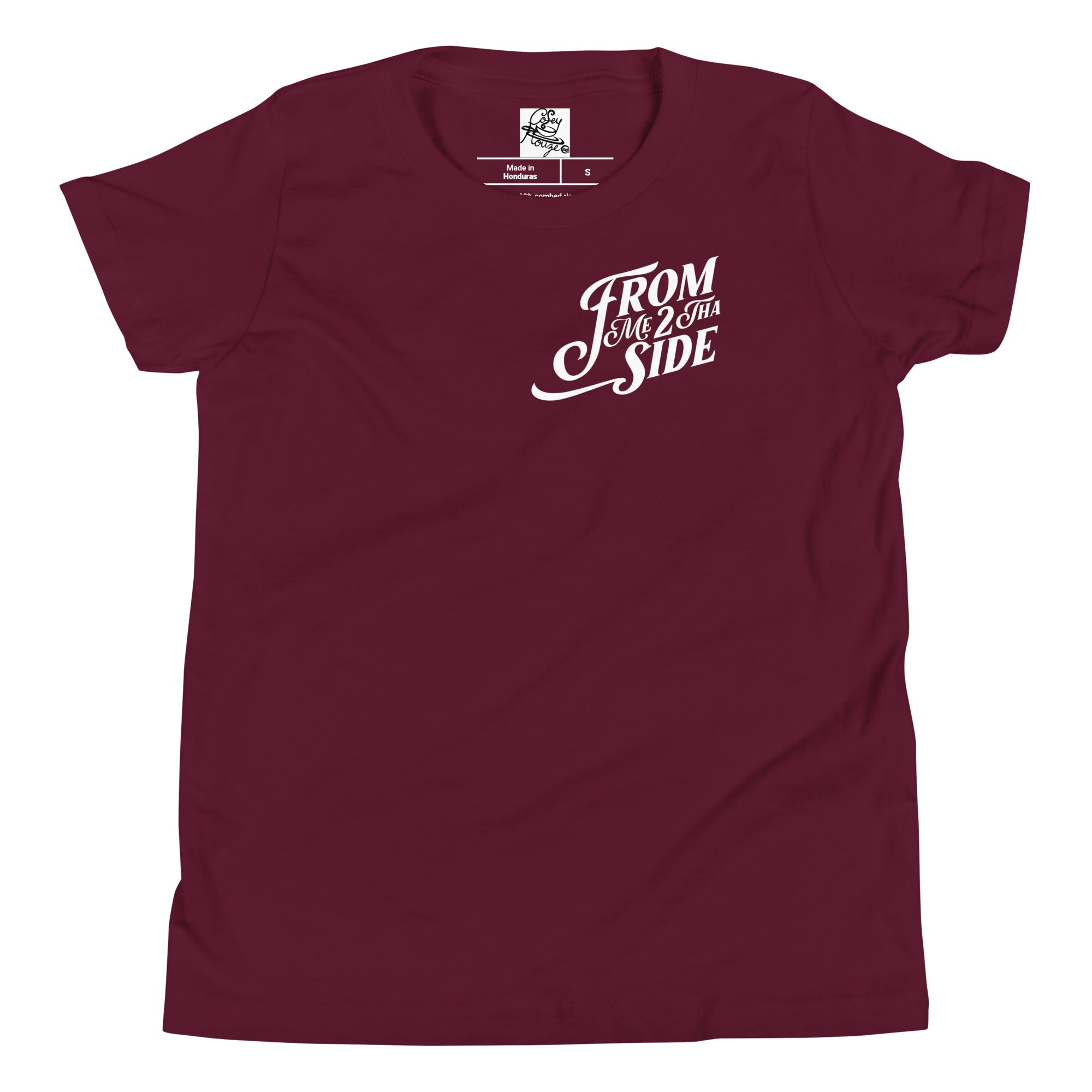From Me 2 Tha Side Youth Short Sleeve T-Shirt
